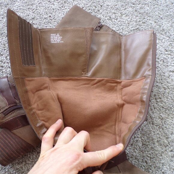 Cobb Hill knee high leather boots 7 - Picture 7 of 12